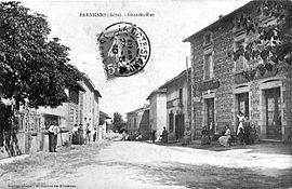 The main road in 1910