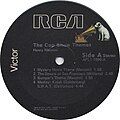 RCA's standard black Victor label used on most vinyl LPs issued in the Americas from mid 1976 to 1989; 45 rpm records used a similar label