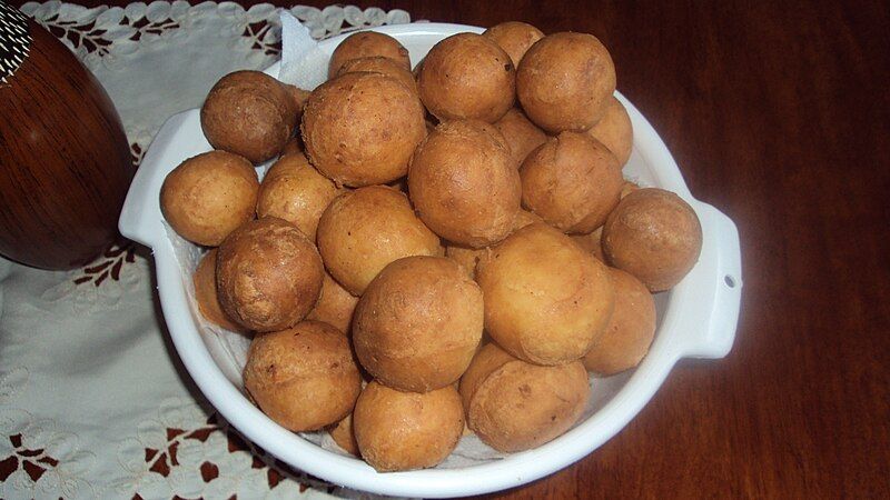 File:Home-made buñuelos.JPG