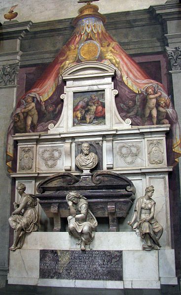 File:Michelangelo's grave.jpg