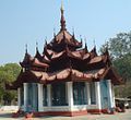 Mingun, Sagaing Division, Myanmar: Zayat housing the Mingun Bell