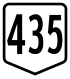 Route 435 shield