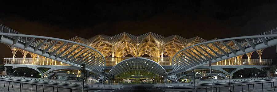 Gare do Oriente, Lisbon, Portugal (1998)