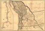 1845 map of the region