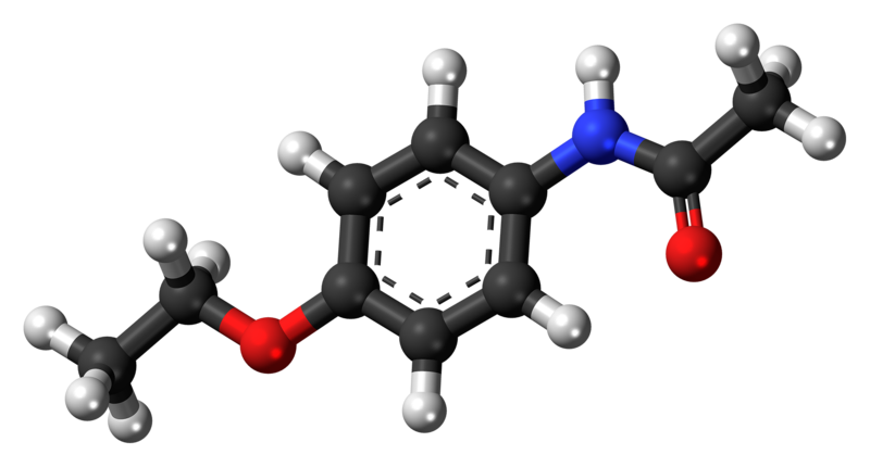 File:Phenacetin molecule ball.png