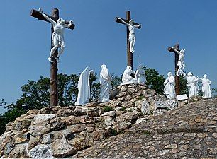 Calvary of Pontchâteau, Morbihan, France.