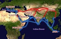 Extent of Silk Road