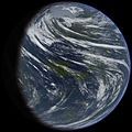 A beautiful terraformed Venus.