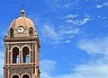 Bell tower added during city's main square modernizations in early 20th century