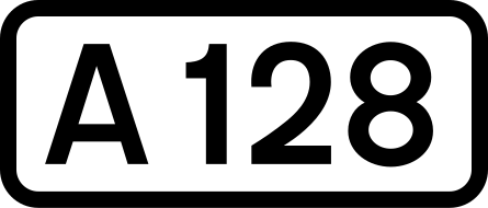 File:UK road A128.svg