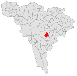 Location in Alba County