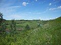 Echo Creek, which flows into Mission Lake at the south-west corner, near Fort Qu'Appelle