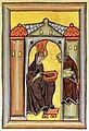 Hildegard of Bingen, considered by scholars to be the founder of scientific natural history in Germany.[60]