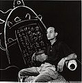 Sculptor-designer Isamu Noguchi in the 1940s