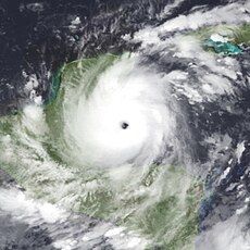 Satellite image of Hurricane Keith