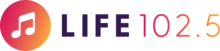 Life 102.5 logo