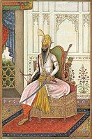 Ranjit Singh, c. 1830.[111]