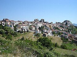 View of Pietrabbondante