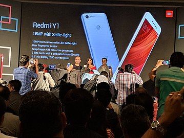 Katrina Kaif at Redmi Y1 launch