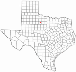 Location of Weinert, Texas