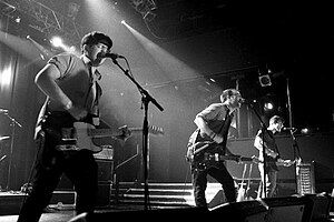 Tellison performing at the Koko, London in 2008