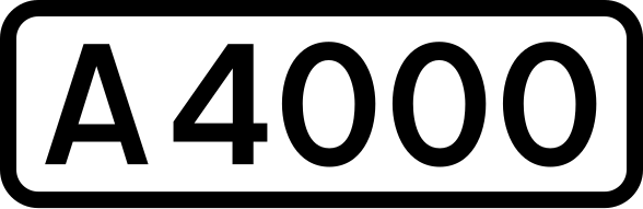 File:UK road A4000.svg