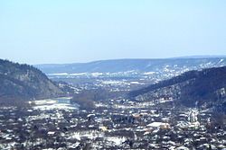 View of the city