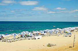 The beach of Yalıköy.