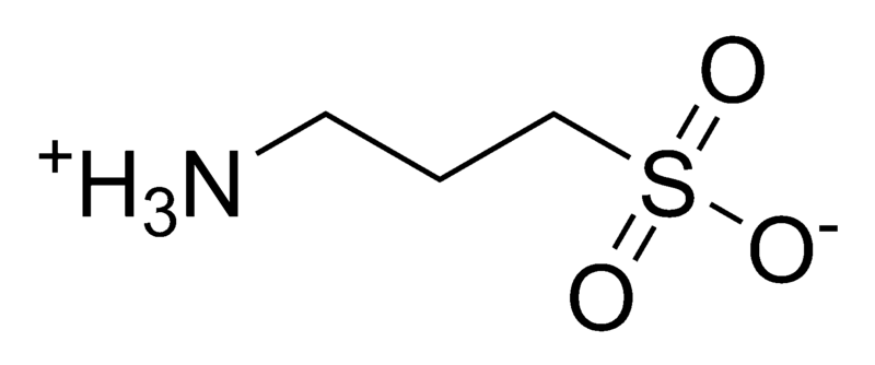 File:Aminopropanesulfonic acid zwitterionic.png