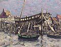 Arthur Baker-Clack, The Boat Yard, 1913