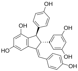 Chemical structure of cyphostemmin B