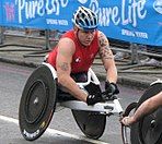 David Weir will be competing for the 22nd consecutive time.