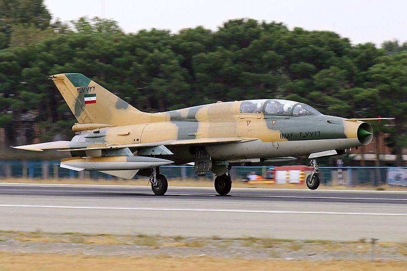 File:IRIAF MiG-21 landing.jpg