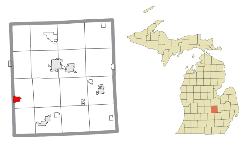 File:Laingsburg, MI location.png