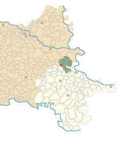 Location of Ludvinci in Croatia