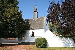 Hamme-Mille, the chapel (built 1460) in Mille