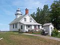 Rear of the lighthouse in July 2006