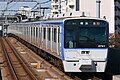 A 9000 series EMU in revised color scheme in October 2020