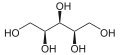 Xylitol (Note conversion of ketone to alcohol)