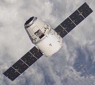 New docking ports for Dragon capsule.