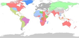 Map of the Influence of European Colonialism (1400-2000)