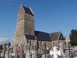 The church in Saint-Aubin-des-Bois