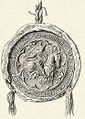 Seal of Heinrich von Schaunberg - 1375 of Schaunberg