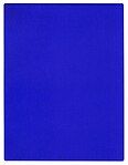 IKB 191; by Yves Klein; 1962