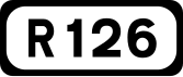 R126 road shield}}