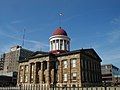 Image 53The Old State Capitol in Springfield. Designed by John F. Rague in a Greek Revival style and completed in 1840, the building housed the Illinois General Assembly until 1876. Photo credit: Agriculture (from Portal:Illinois/Selected picture)