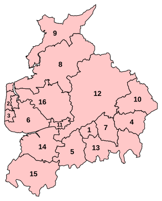 Proposed Revised constituencies in Lancashire