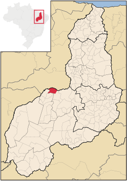 Location in Piauí state