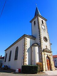 The church in Rehainviller