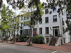 Scudder's Row viewed from Monterey Square